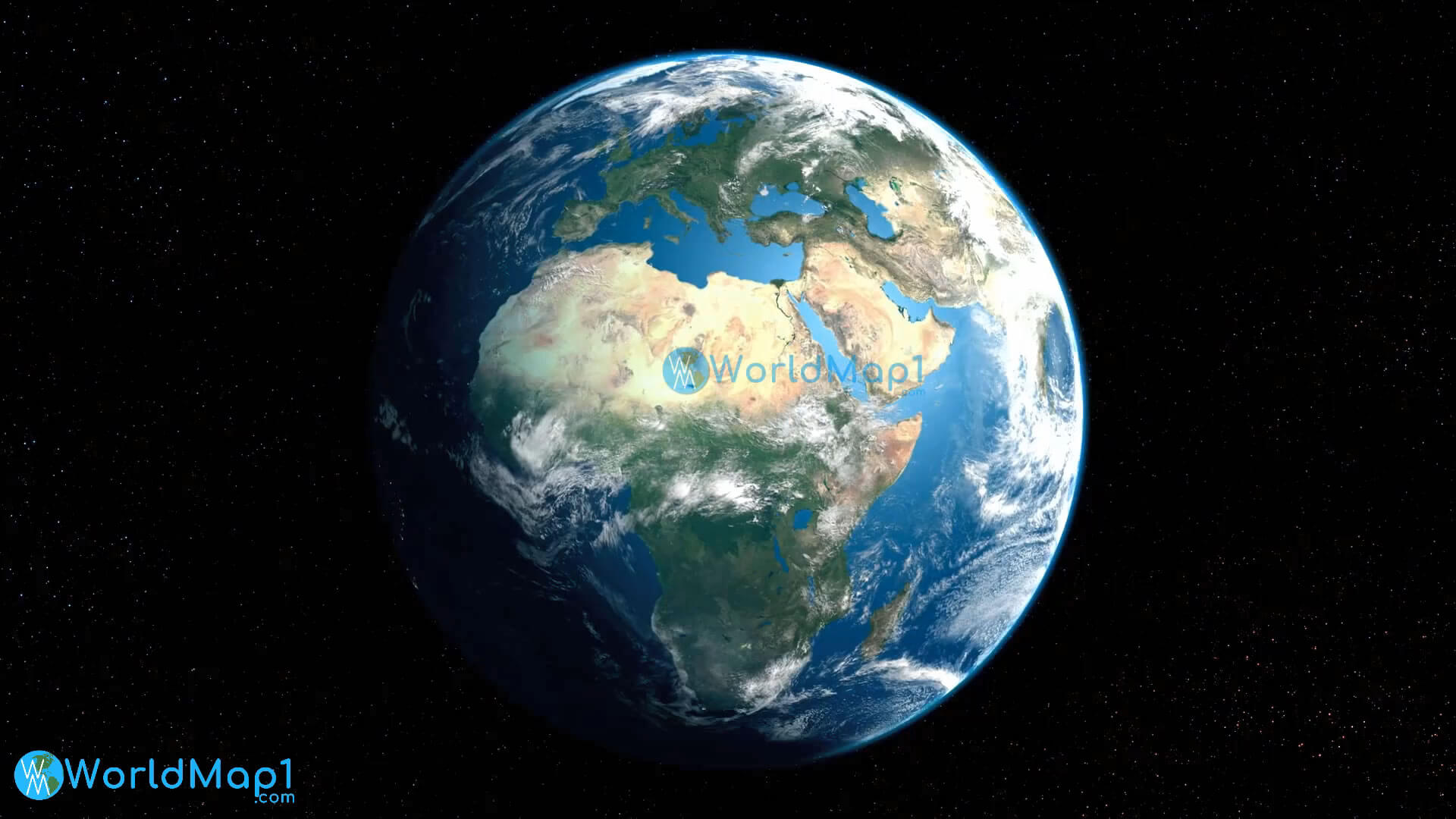 Monde et Afrique - L'Europe vue de l'espace